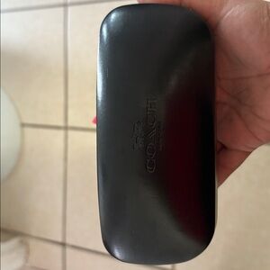 Coach Sleek Black Sunglasses/Eyeglasses Case